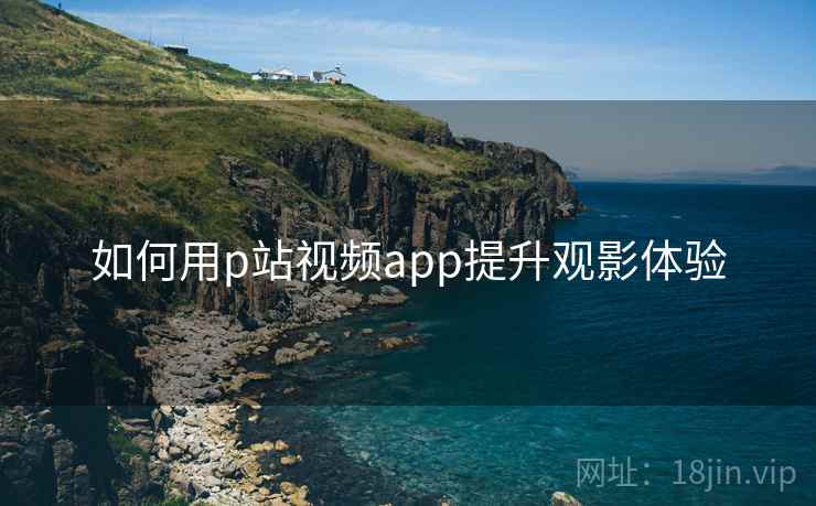 如何用p站视频app提升观影体验