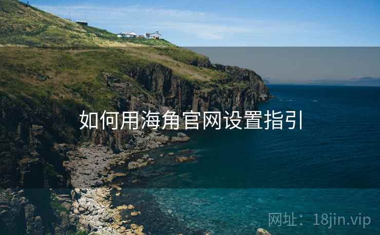如何用海角官网设置指引