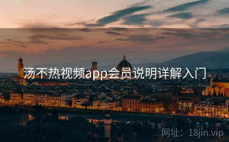 汤不热视频app会员说明详解入门