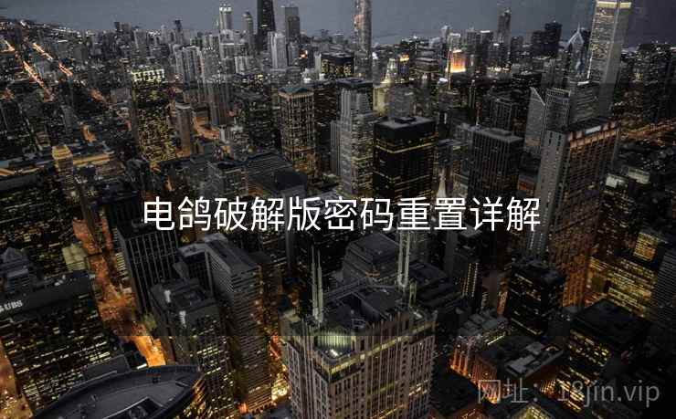 电鸽破解版密码重置详解